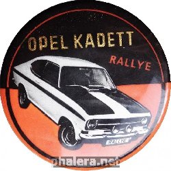 Нагрудный знак Опель Кадет. Ралли 