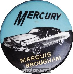Нагрудный знак Mercury Marquis Brougham 