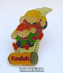 Нагрудный знак Зимние Олимпийские игры 1994 Лиллехаммер, значок спонсора KODAK. 