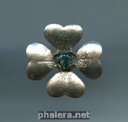 Знак Зимняя помощь. Стилизованные цветы