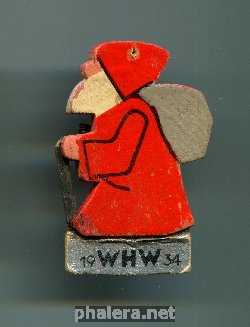 Знак Зимняя помощь. Рождественская серия. 1934