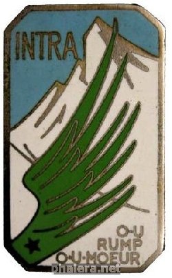 Нагрудный знак Альпийский батальон Интра 