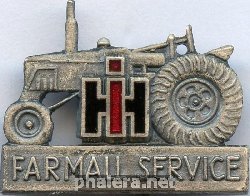 Нагрудный знак Sweden International Harvester Farmall Service IH 