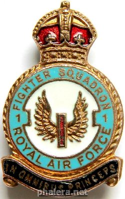 Знак 1-ая истребительная эскадрилья