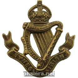 Нагрудный знак 24,25,26,27 Ирландские батальоны Тайнсайда 