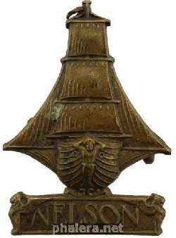 Нагрудный знак Королевский военно-морской дивизия, батальон Нельсона 