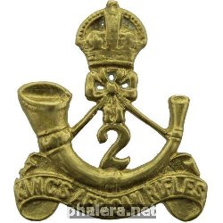 Знак 2nd Battalion Kings African Rifles Regiment KAR King's Africa Cap Badge