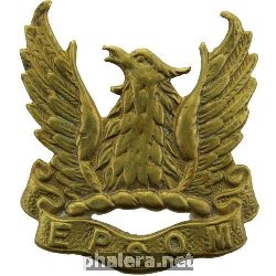 Знак Epsom College Officers Training Corps OTC Officer's CCF Cap Badge