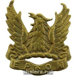 Нагрудный знак Epsom College Officers Training Corps OTC Officer's CCF Cap Badge 