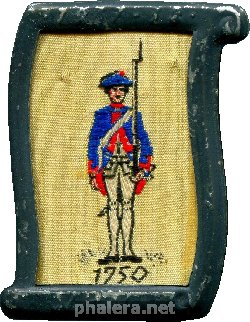 Знак Немецкий военный костюм. 1750