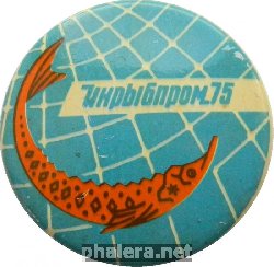 Нагрудный знак Инрыбпром 75 