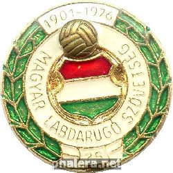 Нагрудный знак Венгерская федерация футбола 1901-1976 