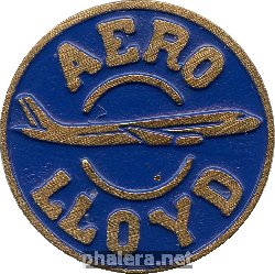 Нагрудный знак Aero Lloyd 