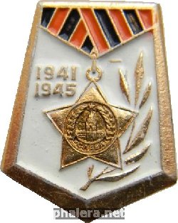 Нагрудный знак 1941-1945 ВОВ 