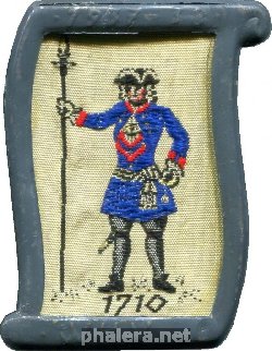 Знак Немецкий военный костюм. 1710