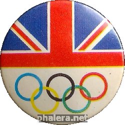 Нагрудный знак Олимпийская сборная Великобритании 