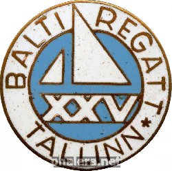 Badge  Participant 25 Baltic Regatta 