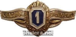 Нагрудный знак Классный специалист 1 класса 
