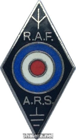 Знак Общество радиолюбителей Королевский Военно-Воздушных Сил