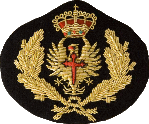 Нагрудный знак Кокарда офицерская 