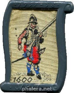 Знак Немецкий Военный Костюм. 1600
