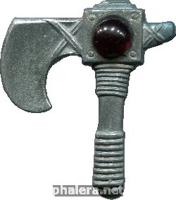 Нагрудный знак зимняя Помощь Немецкому Народу.топоры 