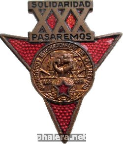 Знак 30 Лет Испаной Войне  1936-1938