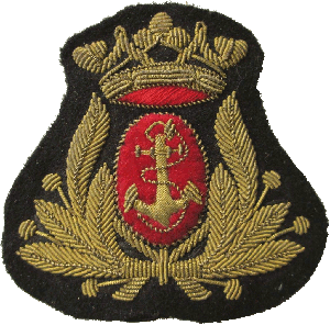 Нагрудный знак Офицерская кокарда ВМС 