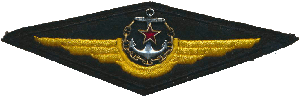 Нагрудный знак ВМФ 