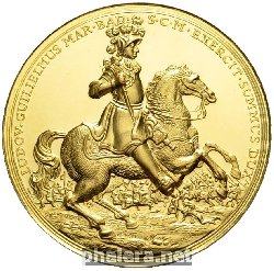 Нагрудный знак 300-летний юбилей Маргрейва Людвига Вильгельма (?Тюркенлуис?) и мира Раштатта 