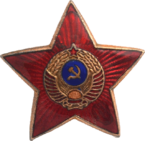 Нагрудный знак Кокарда на фуражку МВД 