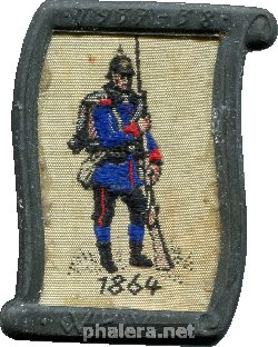 Знак Немецкий Военный Костюм. 1864