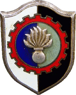 Знак ARTILLERY Genie Regiment Foreign Legion 