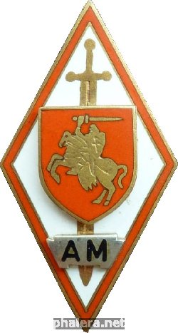 Нагрудный знак Белорусская Академия Милиции 