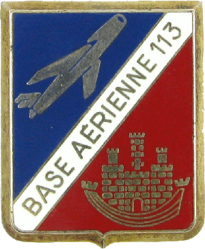Нагрудный знак 113 авиационная база 