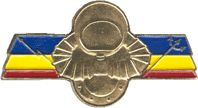 Знак Военный дайвер глубоководный 1 класса