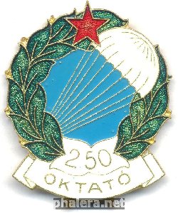 Нагрудный знак Инструктор-парашютист, 250 прыжков 