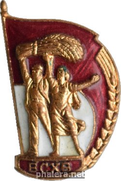 Нагрудный знак Всесоюзная сельскохозяйственная выставка 