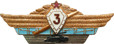 Нагрудный знак Специалист ВС СССР 3 класса 