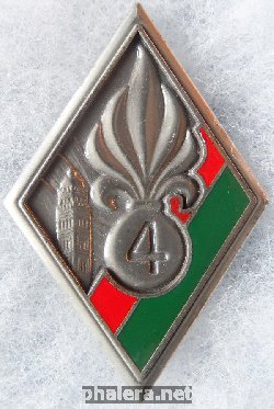 Badge 4st infantry regiment of foreign legion  