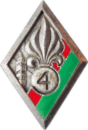 Badge 4st infantry regiment of foreign legion  