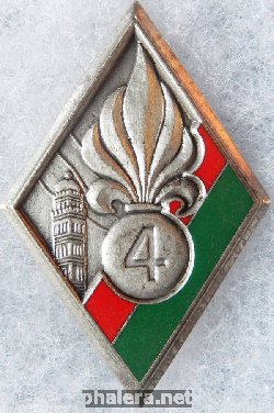 Badge 4st infantry regiment of foreign legion  