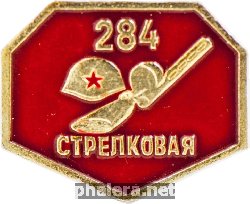 Нагрудный знак 284 стрелковая дивизия 