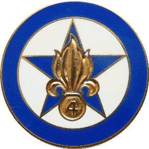 Нагрудный знак Штаб 4 пехотного полка иностранного легиона 