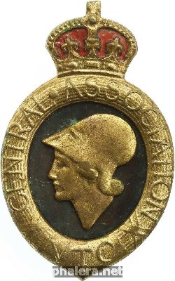 Знак Центральная ассоциация учебных корпусов добровольцев