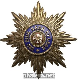 Нагрудный знак Звезда ордена белого орла 