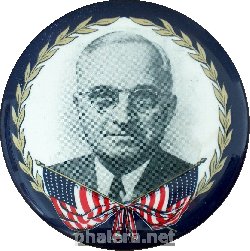Нагрудный знак выборы Трумэн 