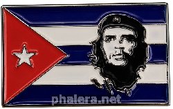 Нагрудный знак  Че Гевара, Флаг Кубы 