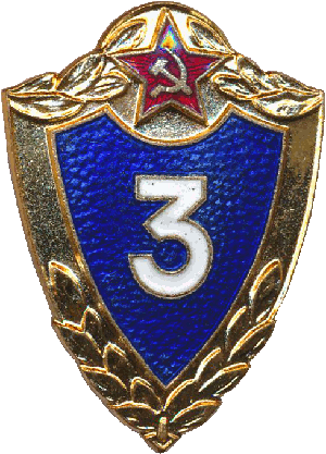 Нагрудный знак Специалист 3 класса для рядового и сержантского состава 