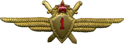 Нагрудный знак Летчик 1 класса 